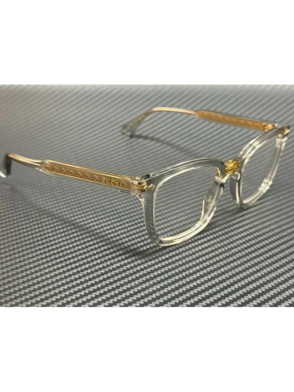 New Gucci Men  Grey Eyeglasses  50- 21-